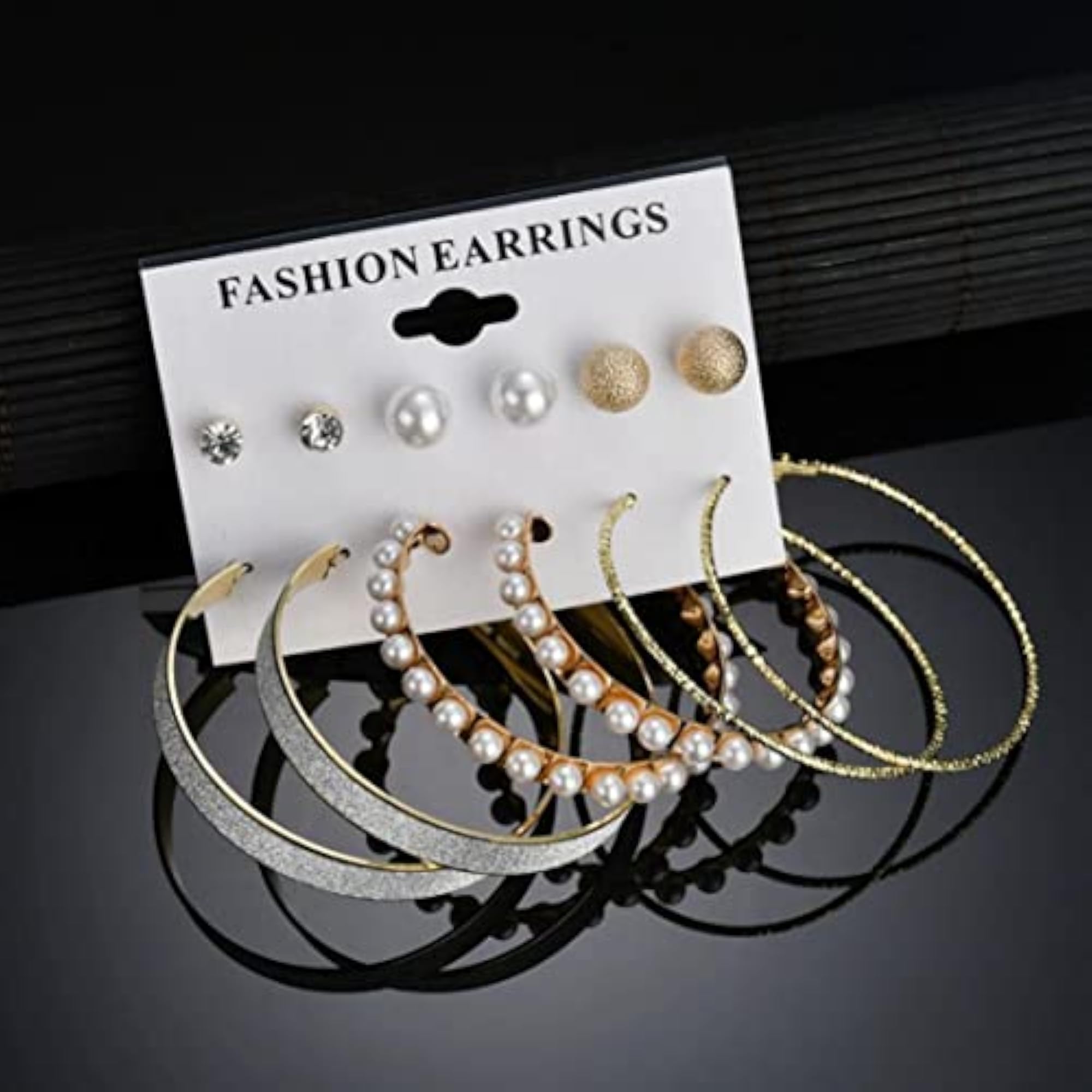 Plated Earrings Combo for Women (Style 5)